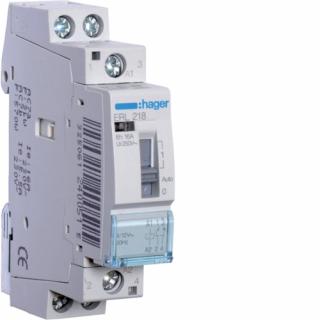 HAGER - BERKER - PRZEKAŹNIK INSTALACYJNY 12VAC 1NO+1NC 16A - ERL218