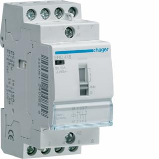 HAGER - BERKER - PRZEKAŹNIK INSTALACYJNY 230VAC 2NO+2NC 16A - ERC418