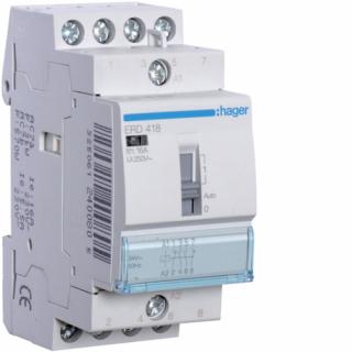 HAGER - BERKER - PRZEKAŹNIK INSTALACYJNY 24VAC 2NO+2NC 16A - ERD418