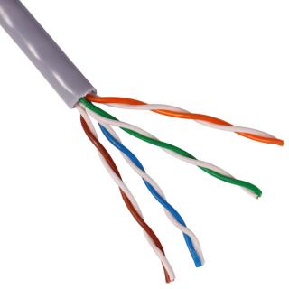 KP BITNER - KABEL TELEINFORMATYCZNY U/UTP 4x2x24 AWG (0,5) CAT. 5E 200MHz BĘBEN/SZPULA - TI0006*