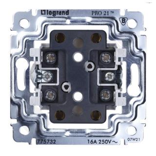 LEGRAND - GNIAZDO PODWÓJNE IP2 16A-250V~ SISTENA LIFE  - 775732