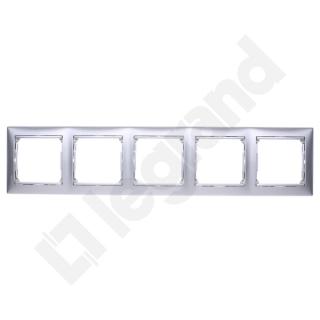 LEGRAND - RAMKA PIĘCIOKROTNA POZIOMA ALUMINIUM VALENA - 770155