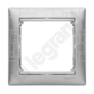 LEGRAND - RAMKA POJEDYNCZA ALUMINIUM KUBIZM VALENA  - 770341