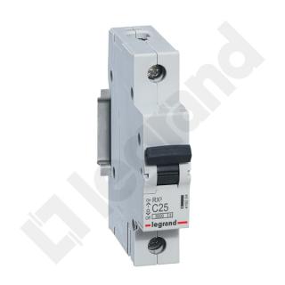 LEGRAND - WYŁĄCZNIK NADPRĄDOWY C 25A 1 BIEGUN RX3 - 419204