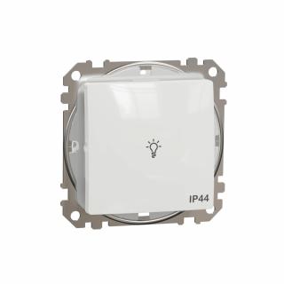 SCHNEIDER ELECTRIC - Sedna Design, Przycisk "światło" IP44, biały - SDD211132