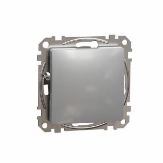 SCHNEIDER ELECTRIC - Zaślepka, srebrne aluminium Sedna Design - SDD113904