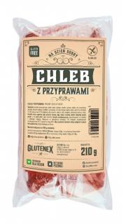 CHLEB Z PRZYPRAWAMI KROJONY BEZGLUTENOWY 210 g - GLUTENEX