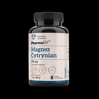 CYTRYNIAN MAGNEZU PROSZEK BEZGLUTENOWY 150 g - PHARMOVIT (CLASSIC)