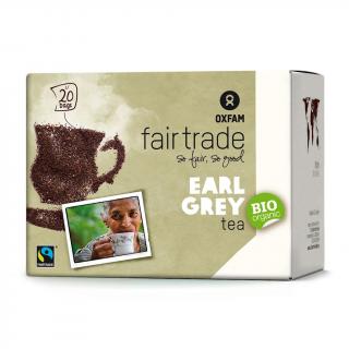 HERBATA CZARNA EARL GREY EKSPRESOWA FAIR TRADE BIO (20 x 1,8 g) 36 g - OXFAM