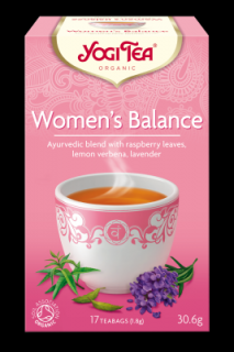 HERBATKA DLA KOBIET - RÓWNOWAGA (WOMEN'S BALANCE) BIO (17 x 1,8 g) 30,6 g - YOGI TEA