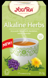 HERBATKA ZIOŁA ALKALICZNE (ALKALINE HERBS) BIO (17 x 2,1 g) 35,7 g - YOGI TEA