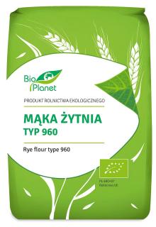 MĄKA ŻYTNIA TYP 960 BIO 1 kg - BIO PLANET