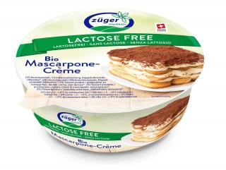 MASCARPONE O OBNIŻONEJ ZAWARTOŚCI LAKTOZY BIO 250 g - ZUGER