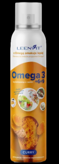 OMEGA 3-6-9 O SMAKU CURRY W SPRAYU 150 ml - LEENVIT