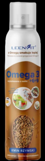 OMEGA 3-6-9 O SMAKU KMINU RZYMSKIEGO W SPRAYU 150 ml - LEENVIT