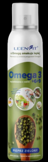 OMEGA 3-6-9 O SMAKU PIEPRZU ZIELONEGO W SPRAYU 150 ml - LEENVIT