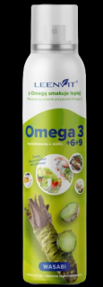 OMEGA 3-6-9 O SMAKU WASABI W SPRAYU 150 ml - LEENVIT