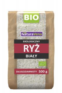 RYŻ BIAŁY DŁUGOZIARNISTY BIO 500 g - NATURAVENA