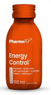 SHOT ENERGY CONTROL BEZGLUTENOWY 100 ml - PHARMOVIT (SUPPLES  GO)