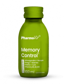 SHOT MEMORY CONTROL BEZGLUTENOWY 100 ml - PHARMOVIT (SUPPLES  GO)
