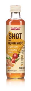 SHOT NA ODPORNOŚĆ OWOC RÓŻY - KURKUMA - IMBIR 250 ml - POLSKA RÓŻA