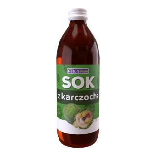 SOK Z KARCZOCHA 500 ml - NATURAVENA