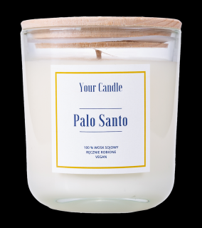 ŚWIECA SOJOWA ZAPACHOWA PALO SANTO 210 ml - YOUR CANDLE