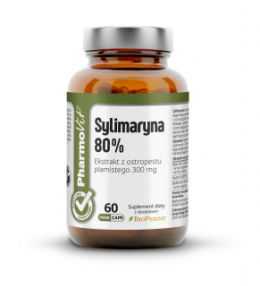 SYLIMARYNA BEZGLUTENOWA (300 mg) 60 KAPSUŁEK - PHARMOVIT (CLEAN LABEL)