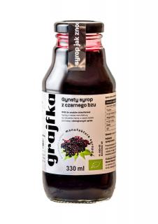 SYROP Z CZARNEGO BZU BIO 330 ml - GRAJFKA