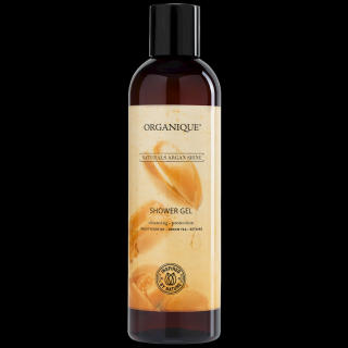 ŻEL POD PRYSZNIC ODŻYWCZY ARGAN SHINE 250 ml - ORGANIQUE