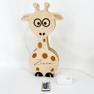 Lampa żyrafa Zosia wisząca LED RGB
