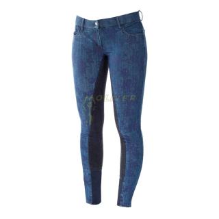 Bryczesy damskie Crescendo Penelope jeans drukowane r. 40