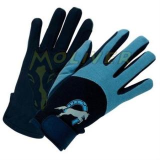 Rękawiczki York Flicka dziecięce niebieskie