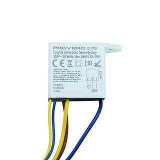 Czujnik zmierzchu 230V 200W hermetyczny IP67