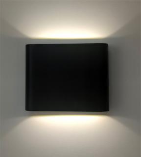 Kinkiet LED FLOW 2x3W czarny