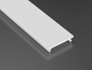 Klosz do profili Lumines BASIC PVC - mleczny - 2m