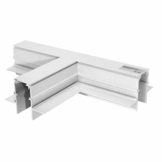 Łącznik potrójny biały do szyn magnetycznych gips-karton 12,5mm