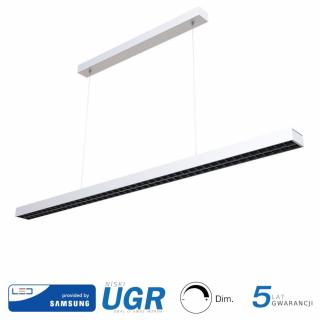 Lampa LED Linear V-TAC Samsung 60W Zwieszana Ściemnialna UGR