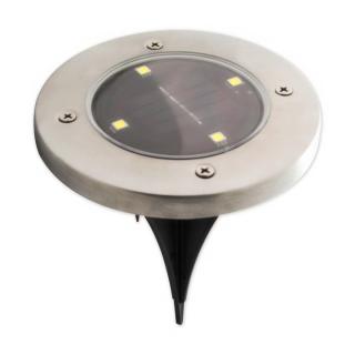 Lampa LED solarna wbijana 4xSMD