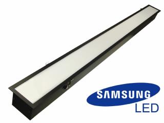 Lampa liniowa LED SMD SAMSUNG 36W 120cm K/G czarna - b. dzienna