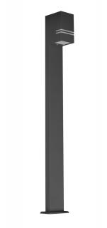Lampa ogrodowa stojąca QUAZAR 12 100cm 1xGU10 szara