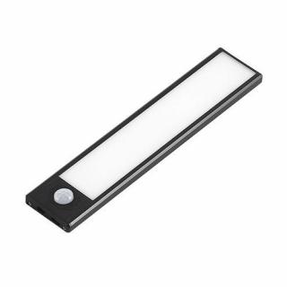 Lampa podszafkowa LED Slim czarna USB 1W 20cm z czujnikiem