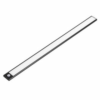 Lampa podszafkowa LED Slim czarna USB 2W 40cm z czujnikiem