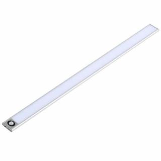 Lampa podszafkowa LED Slim srebrna USB 2W 40cm z czujnikiem