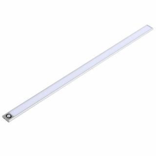 Lampa podszafkowa LED Slim srebrna USB 4W 80cm z czujnikiem