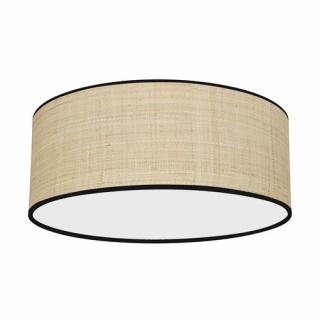 Lampa sufitowa okrągła Rattan 40cm 2xE27