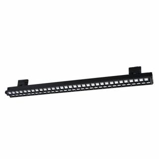 Lampa szynowa 3-fazy regulowana 120cm 96W 4000K czarna