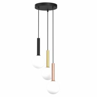 Lampa wisząca mleczne kule Play 3xG9