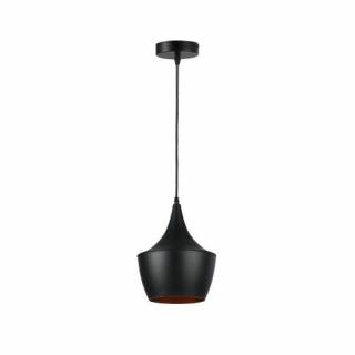 Lampa wisząca ORI Loft 1xE27 czarno-złota