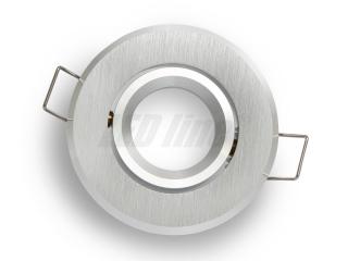 Oprawa LED line okrągła ruchoma MR11 srebrna szczotkowa